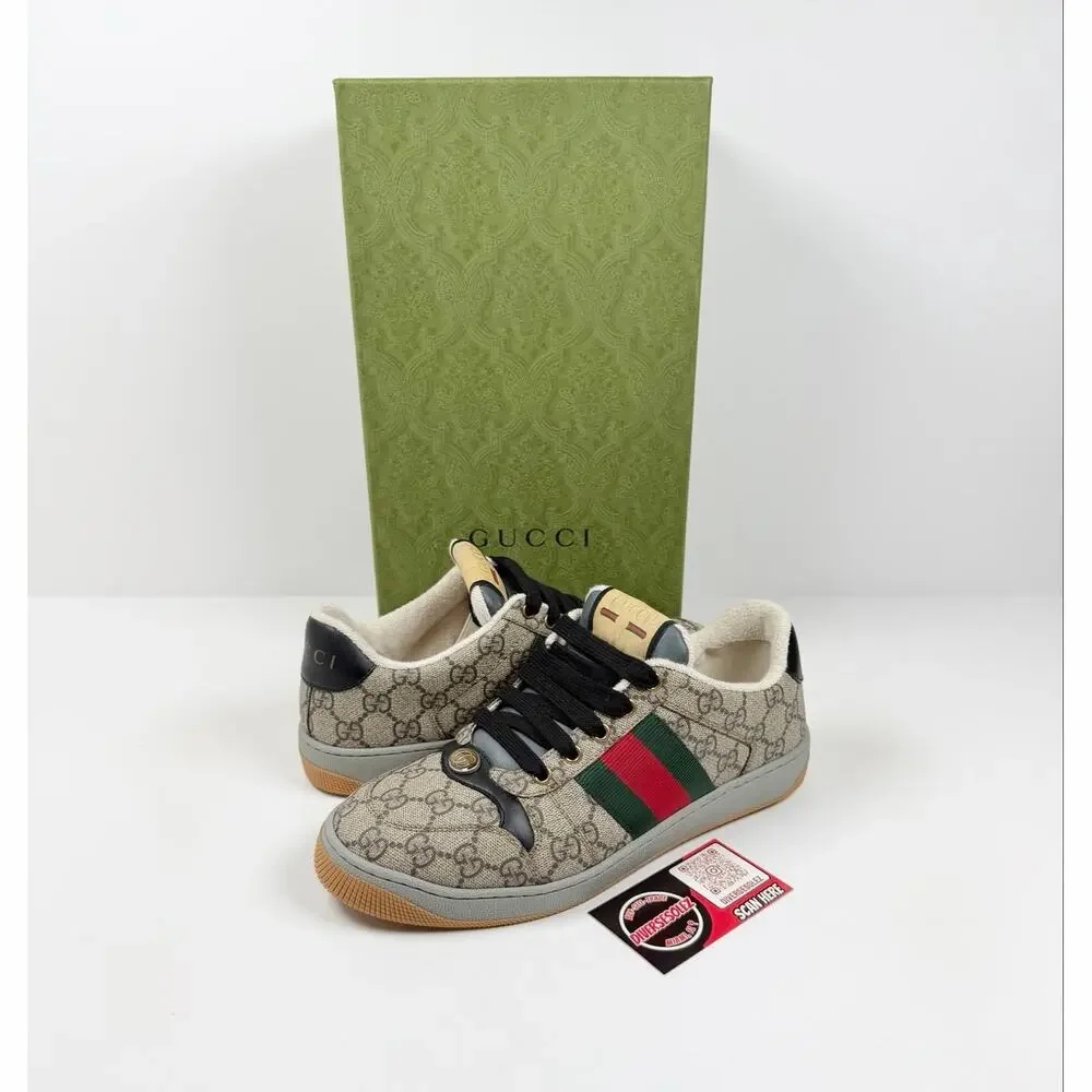 Size 6.5US - Gucci Screener GG Monogram NEW